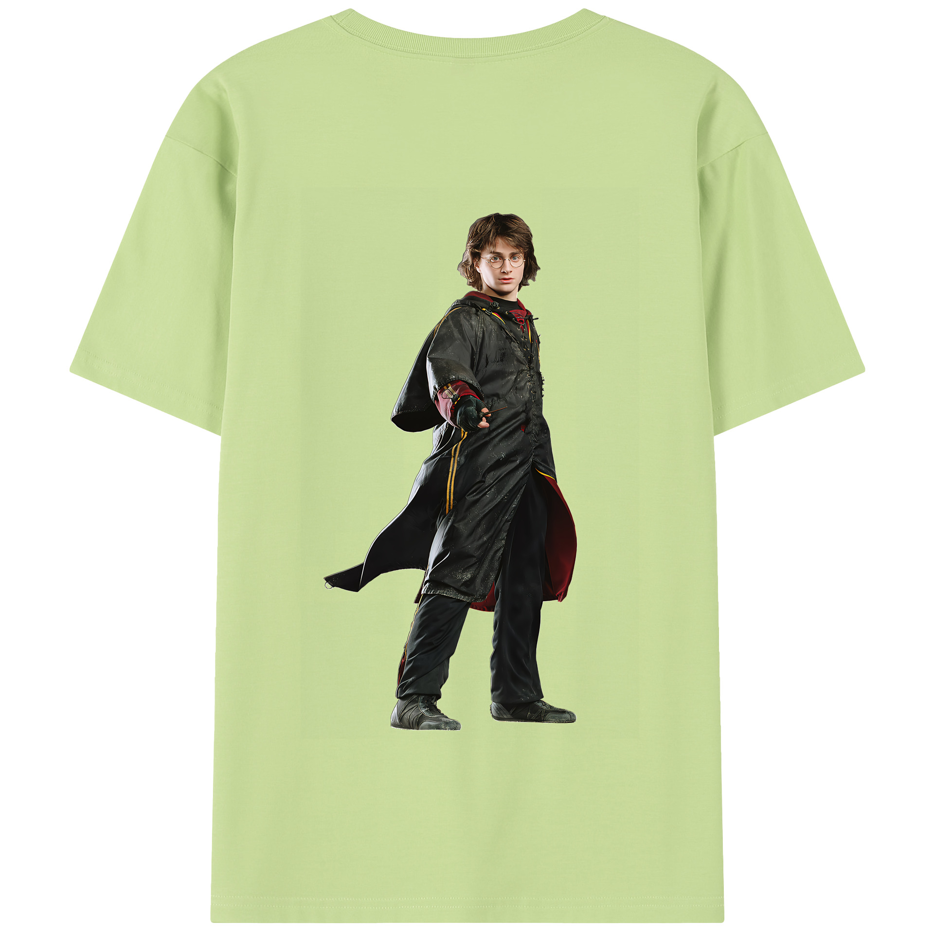 （画像用） Harry Potter ハリー・ポッターシリーズ 綿100％半袖Tシャツ（背面プリント）